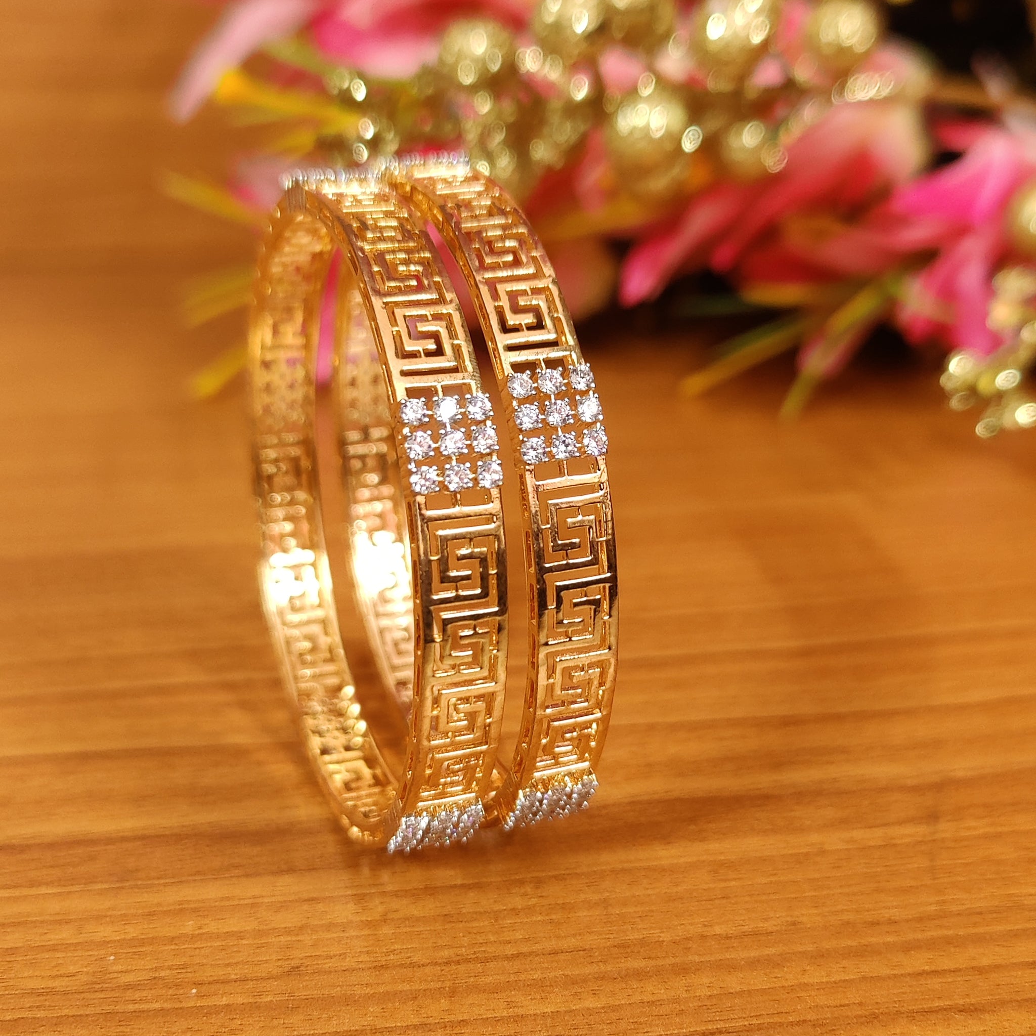 Real diamond bangles shop