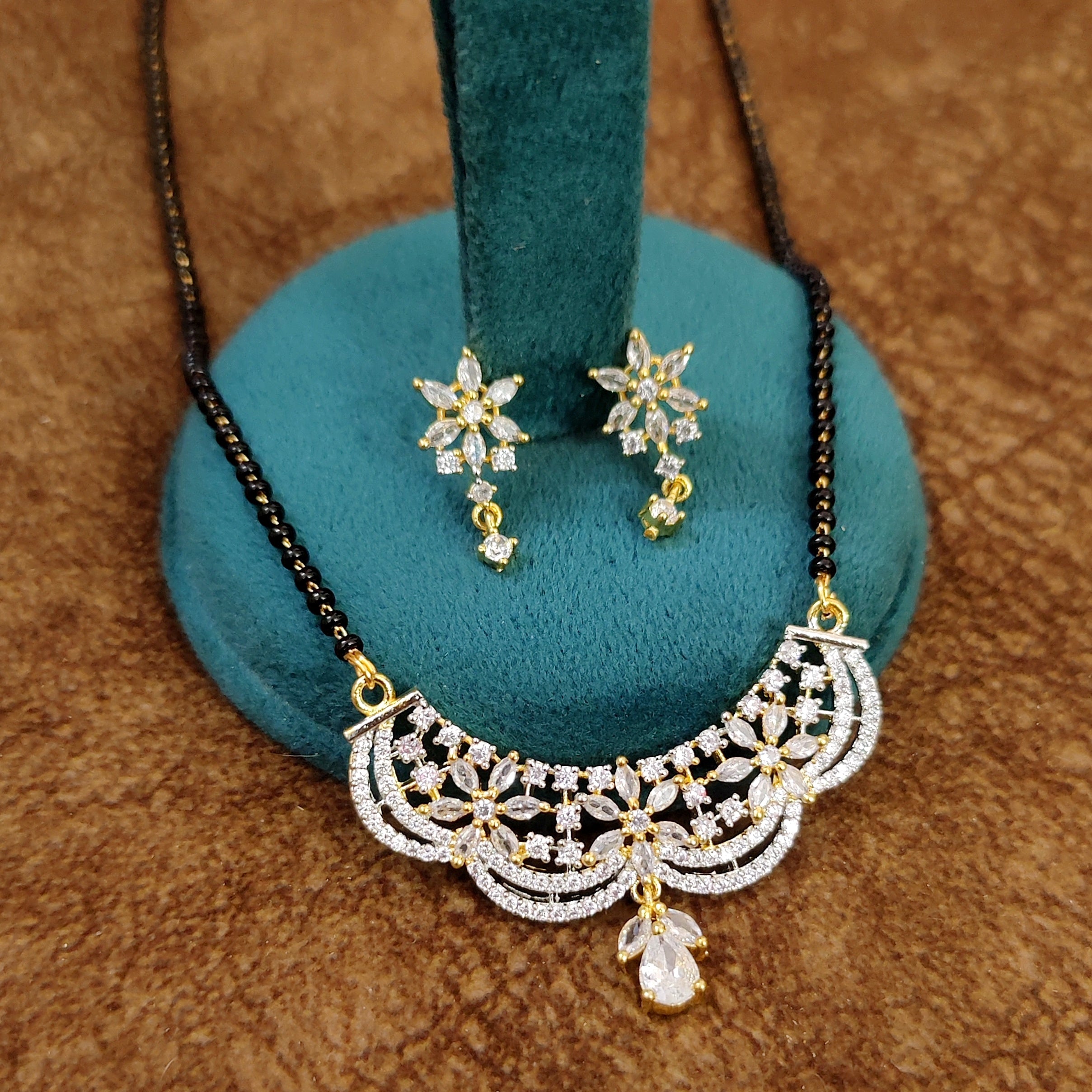 MANGALSUTRA Tagged 1 gram gold jewellery Sanvi Jewels