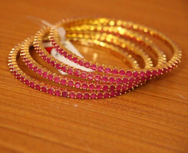 Marquise Ruby Bracelet - Kalin Couture