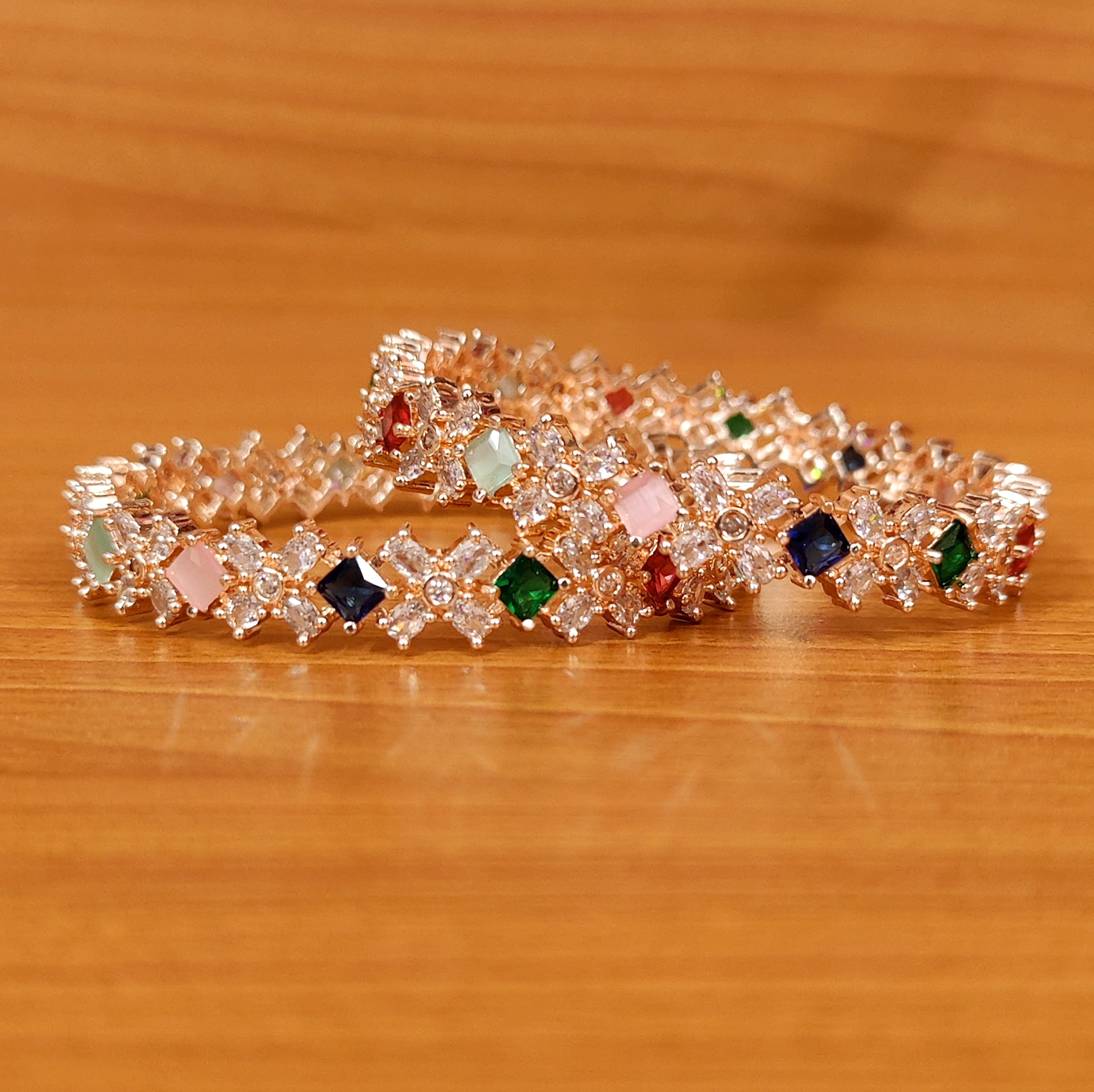 American Diamond Bracelets Cz Stone Party Wear Premium Design Jewelery at  Rs 800/piece | अमेरिकन डायमंड ब्रेसलेट in New Delhi | ID: 2851623793933