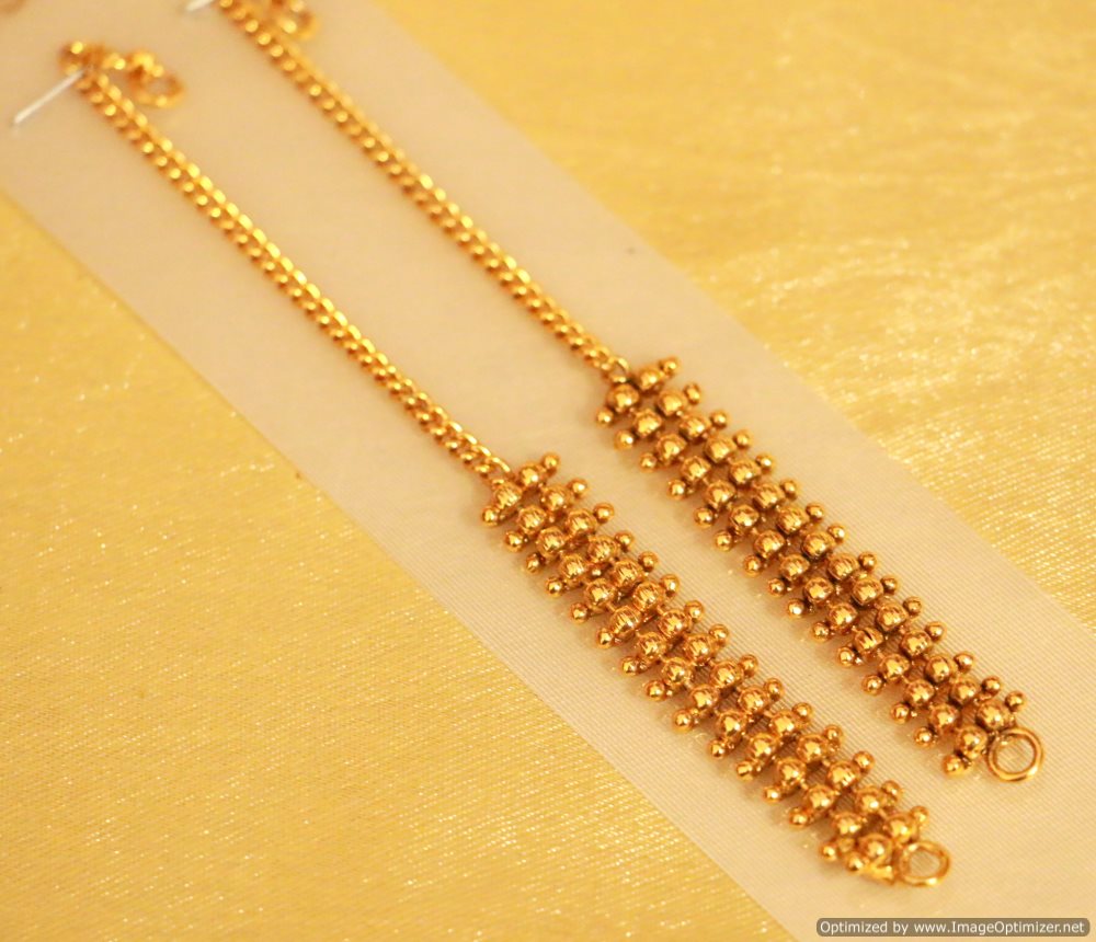 Ear chain gold deals