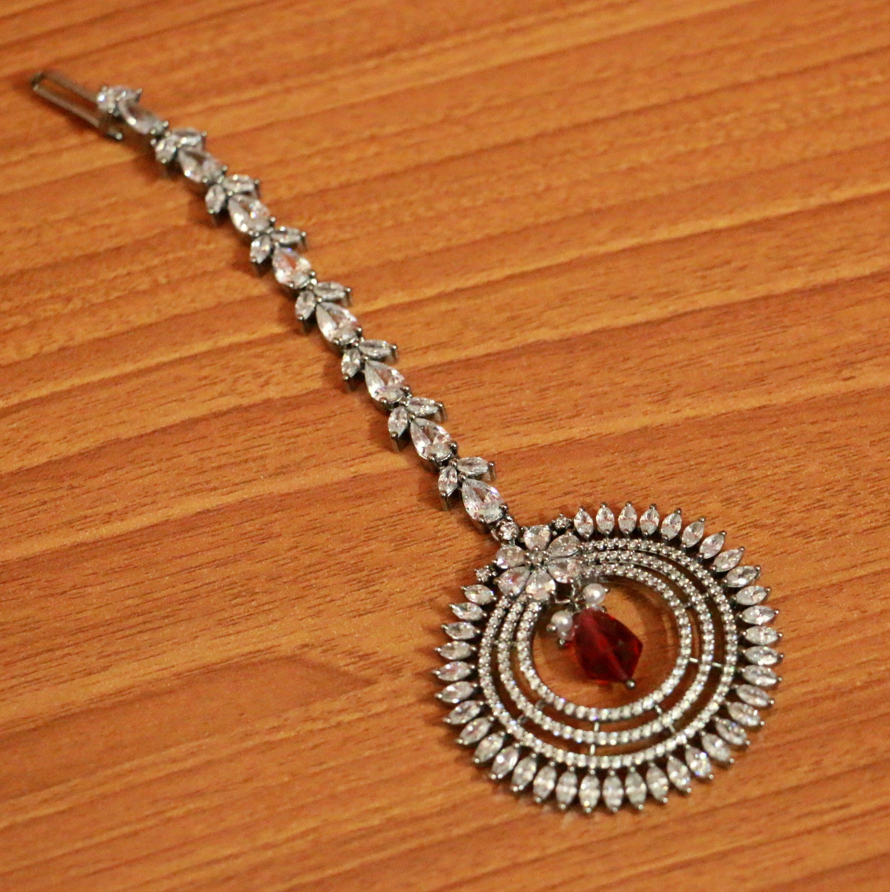 Maang tikka designs in silver shop