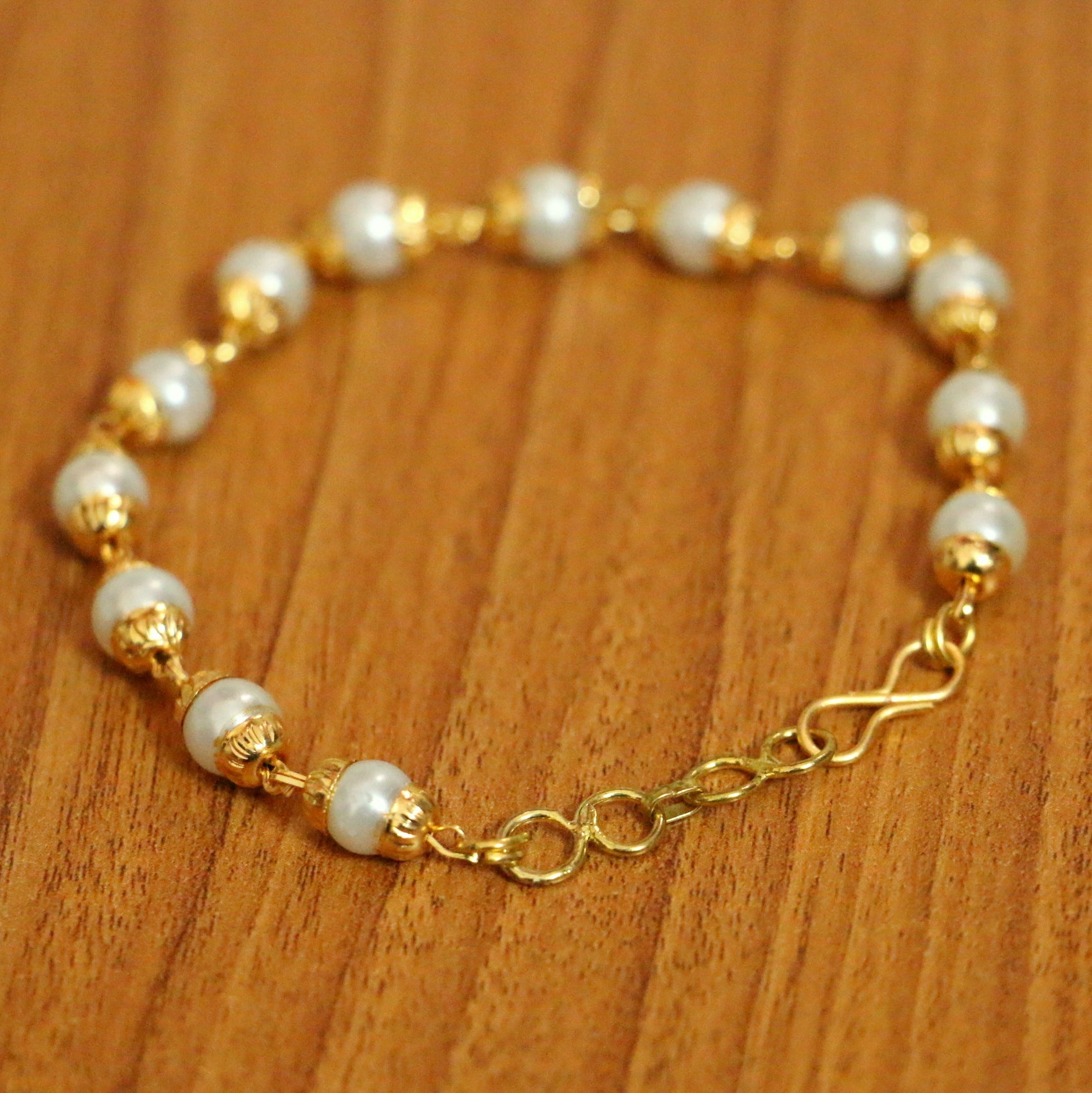 Buy Infinity Adjustable Pearl Bracelet Online  CaratLane